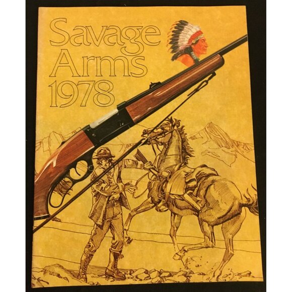 Savage Arms 1978 Catalog Firearms Long Guns Rifles - Picture 1 of 6
